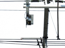 System laserowy do kontroli szyny zasilającej System laserowy do dynamicznej kontroli położenia pionowego kolejowej szyny zasilającej z globalną dostawą przemysłową