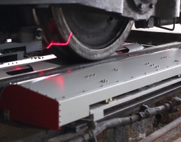System pomiaru geometrii 3DWheel System 3DWheel do pomiaru geometrii, profilu i średnicy koła kolejowego w czasie rzeczywistym, z dostawą na całym świecie