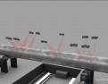 System laserowy 3D do automatycznego pomiaru geometrii rur o dużej średnicy i kontroli wymiarowej na całym świecie
