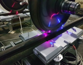 System pomiaru geometrii 3DWheel System 3DWheel do pomiaru geometrii, profilu i średnicy koła kolejowego w czasie rzeczywistym, z dostawą na całym świecie