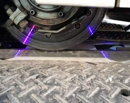 System pomiaru geometrii 3DWheel System 3DWheel do pomiaru geometrii, profilu i średnicy koła kolejowego w czasie rzeczywistym, z dostawą na całym świecie