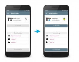 Aplikacja mobilna Android do pomiaru parametrów kolejowych zestawów kołowych i gromadzenia danych kontrolnych na całym świecie